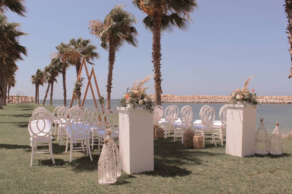 Beach ceremony