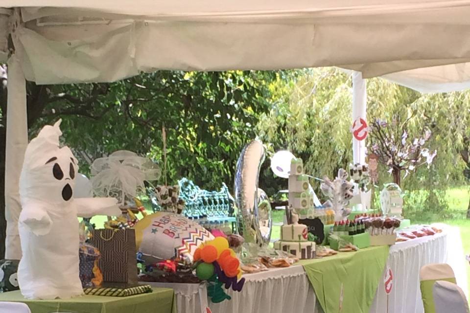 Evento en el jardín