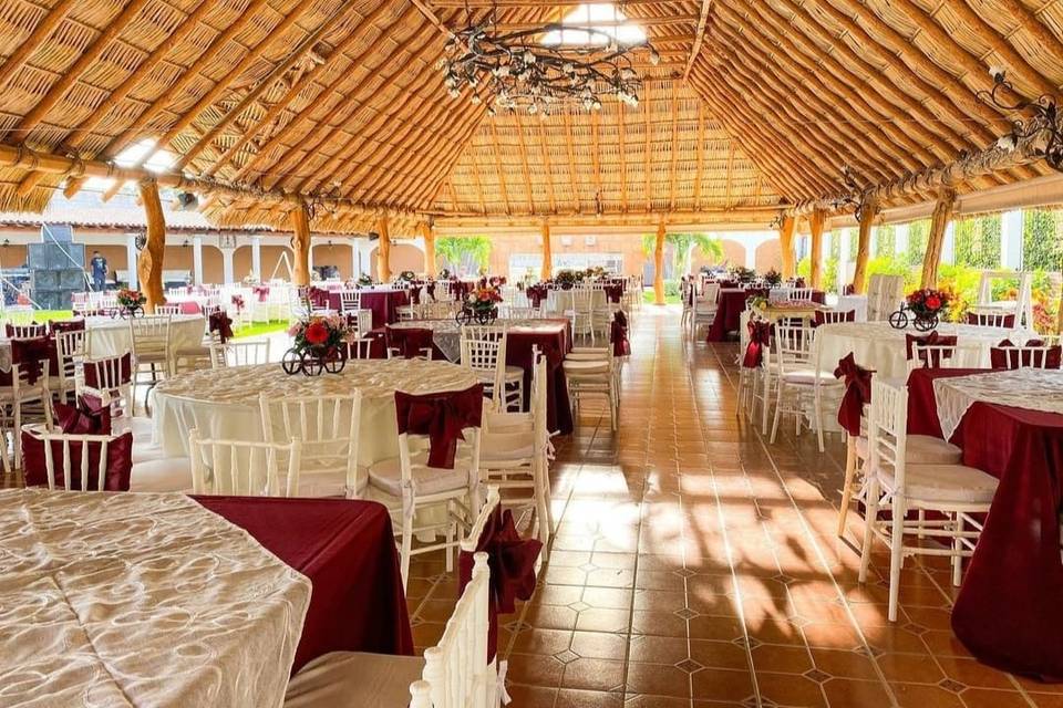 Interior palapa