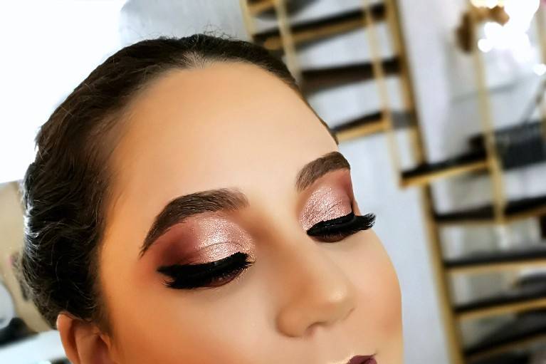 Maquillaje a temporal