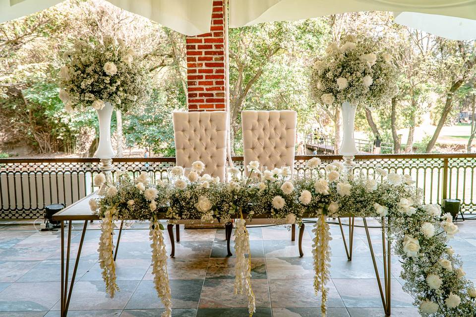 Mesa de novios