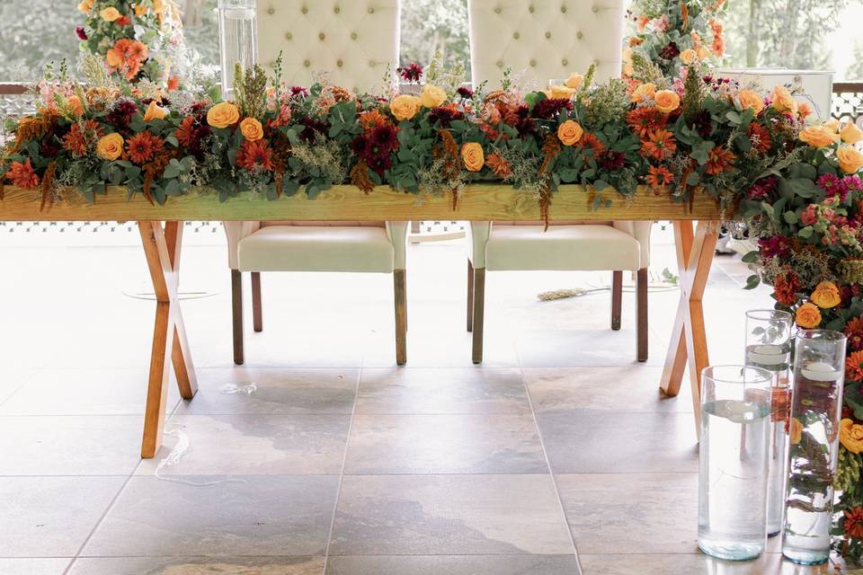Mesa de novios