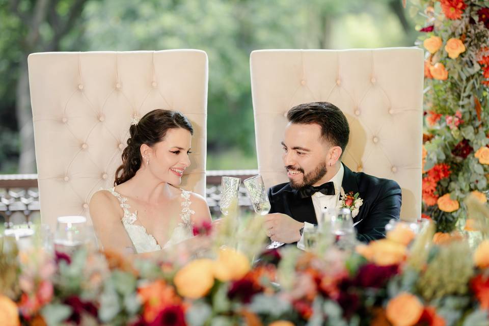 Mesa de novios