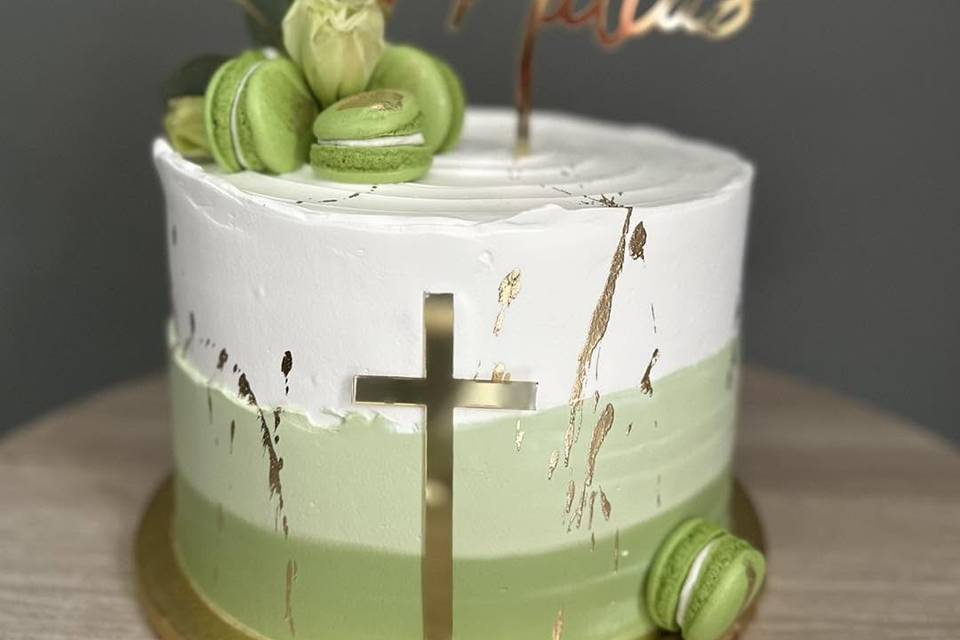 Macarron cake