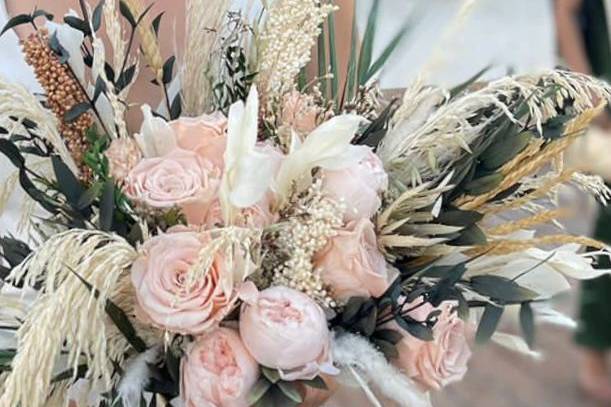 Bouquet boho Marce, Cancún