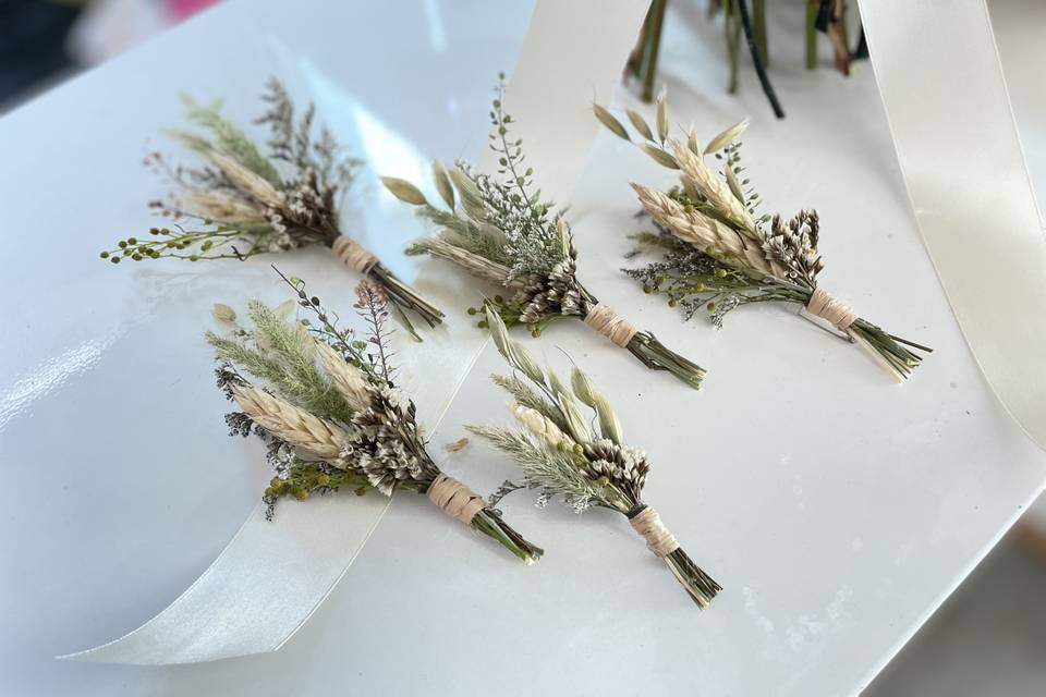 Boutonniere boda Coyoacán