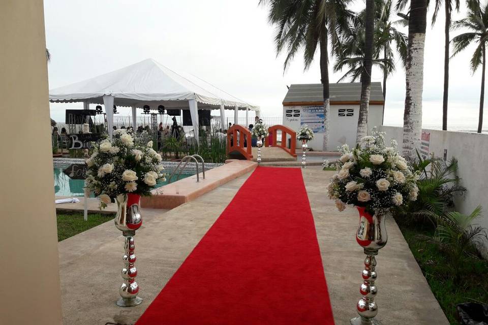 Boda en jardín