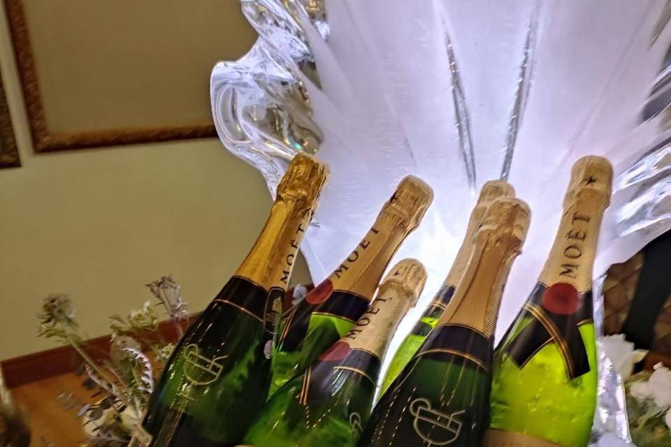 Moet champagne