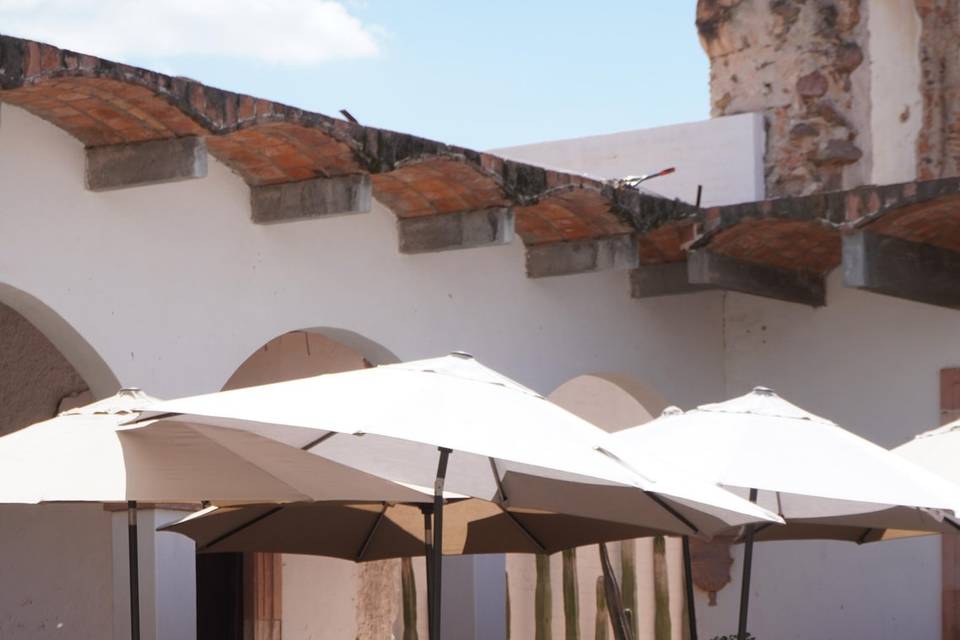 Patio central
