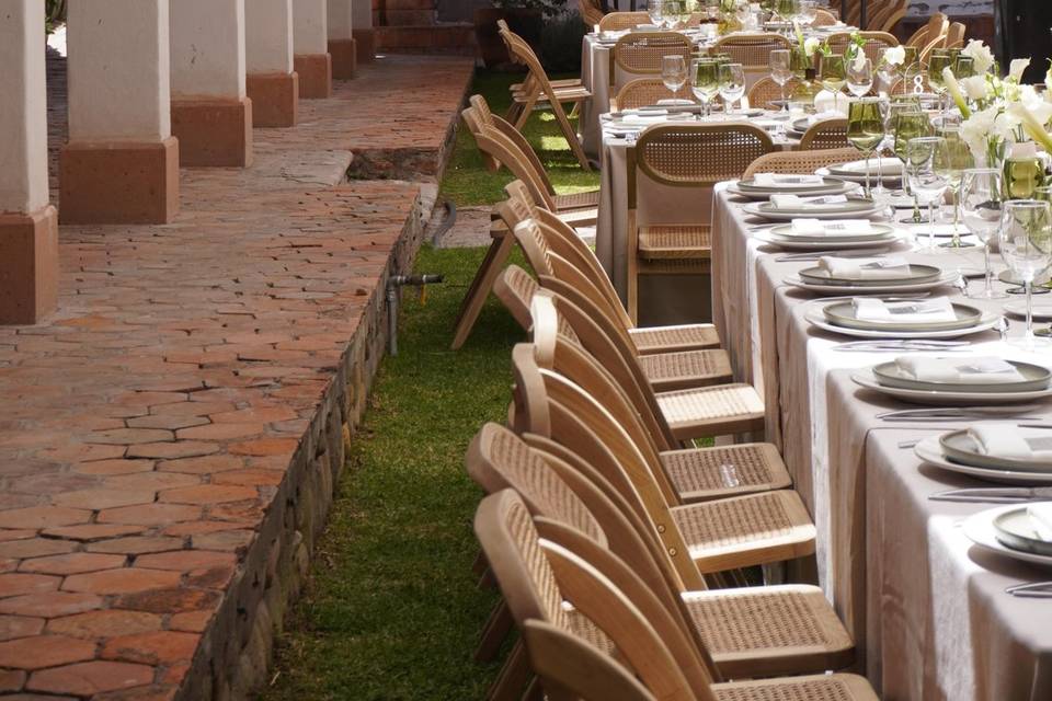 Patio central