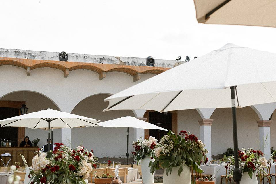 Patio central