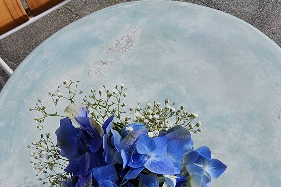 Flores minimalistas boda