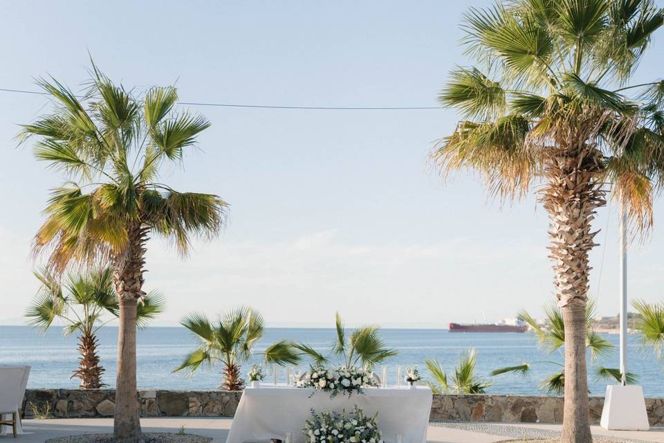 Groom and bride´s table