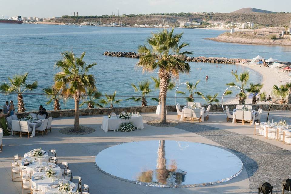 La Paz Beach wedding