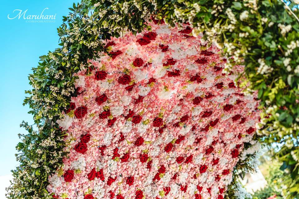 Tunel de rosas