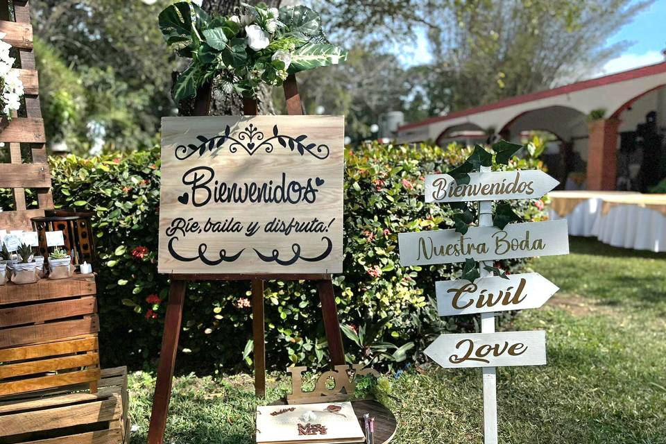 Decoración de entrada