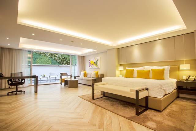 Habitaciones modernas.
