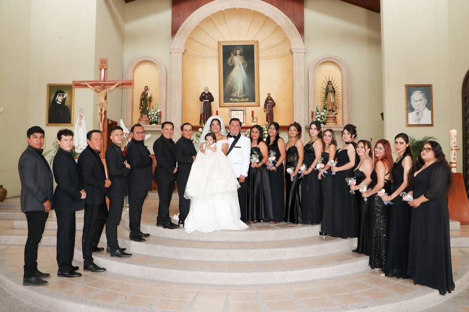 Damas y damos de honor