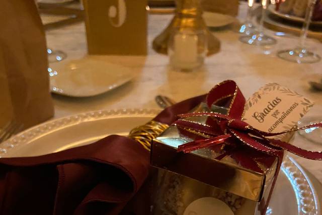 Detalle de agradecimiento