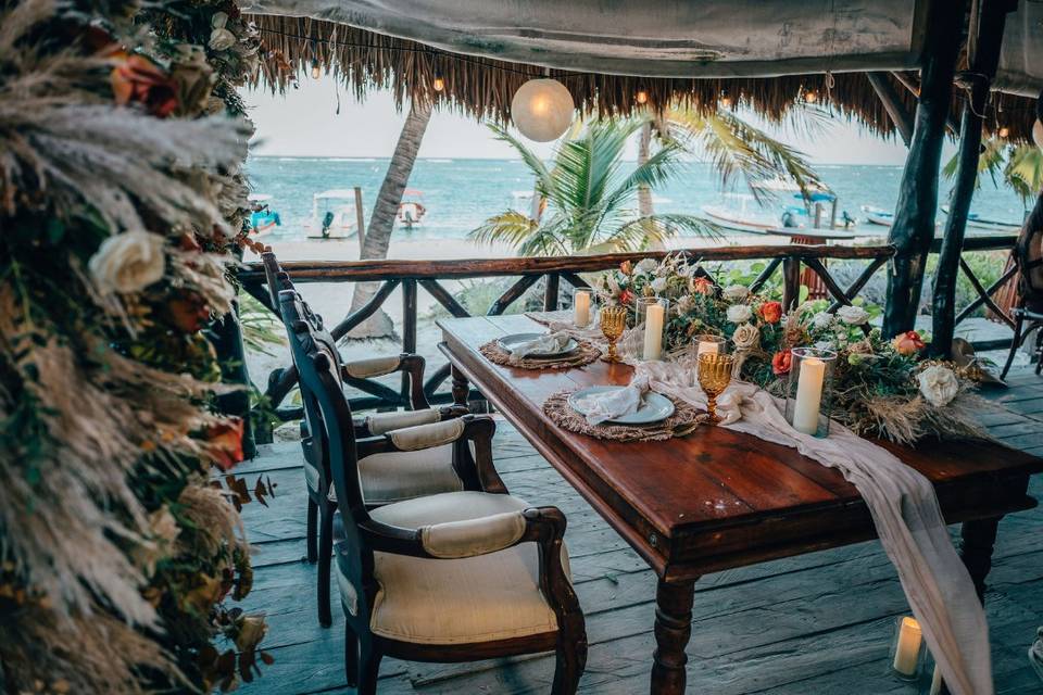 Mesa Novios - Estilo Boho