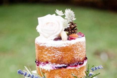 Naked cake frutos rojos