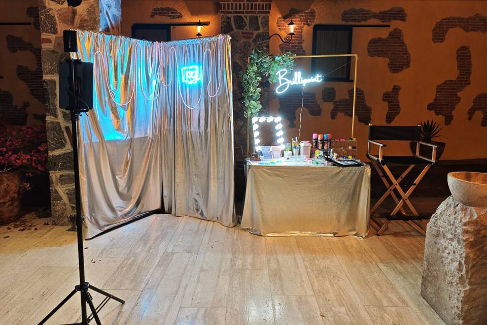 Montaje GlitterBar+BrilliSpot