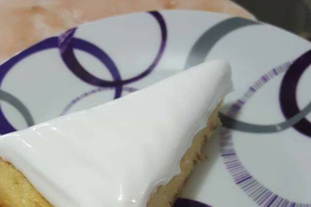 Pastel de elote con crema