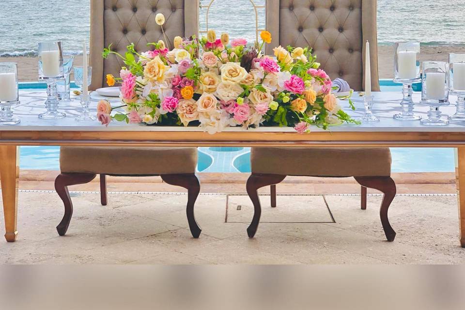 Mesa de novios