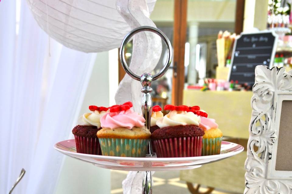 Mini cupcakes decorados