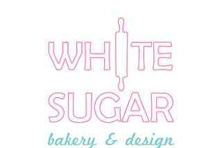 White sugar bakery & design logo