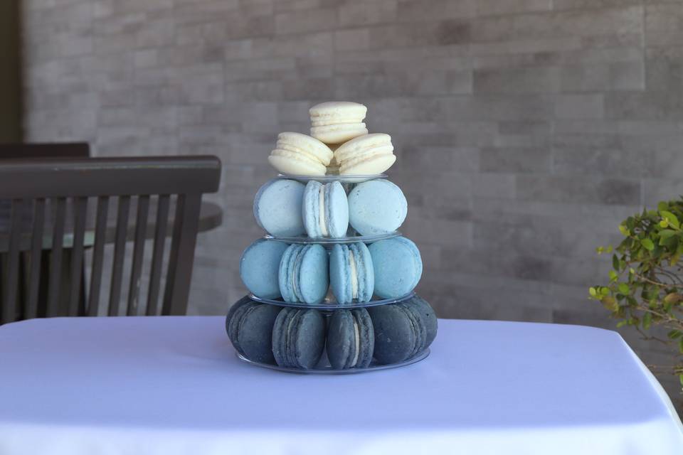 Torre de macarones chica