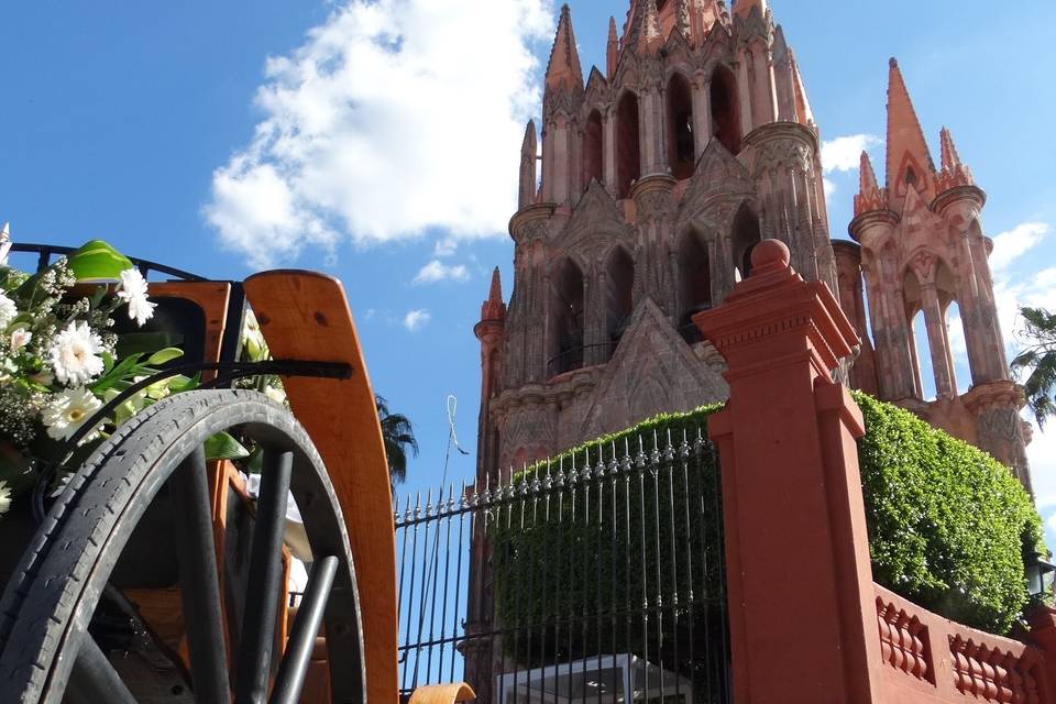 Boda en San Miguel de Allende