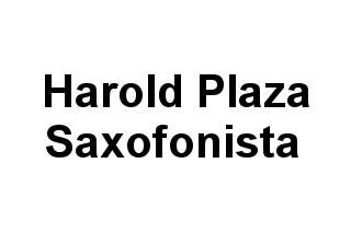 Logo Harold Plaza Saxofonista