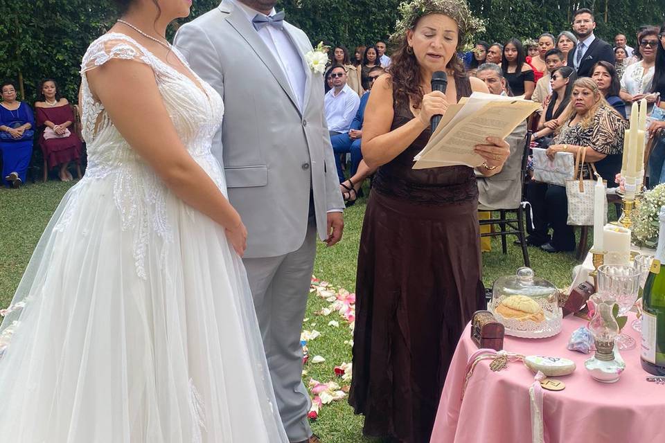 Agradeciendo a los elementales