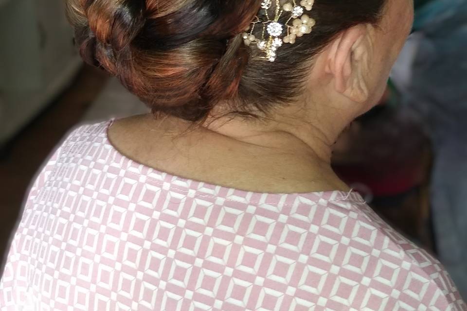 Peinado madre de la novia