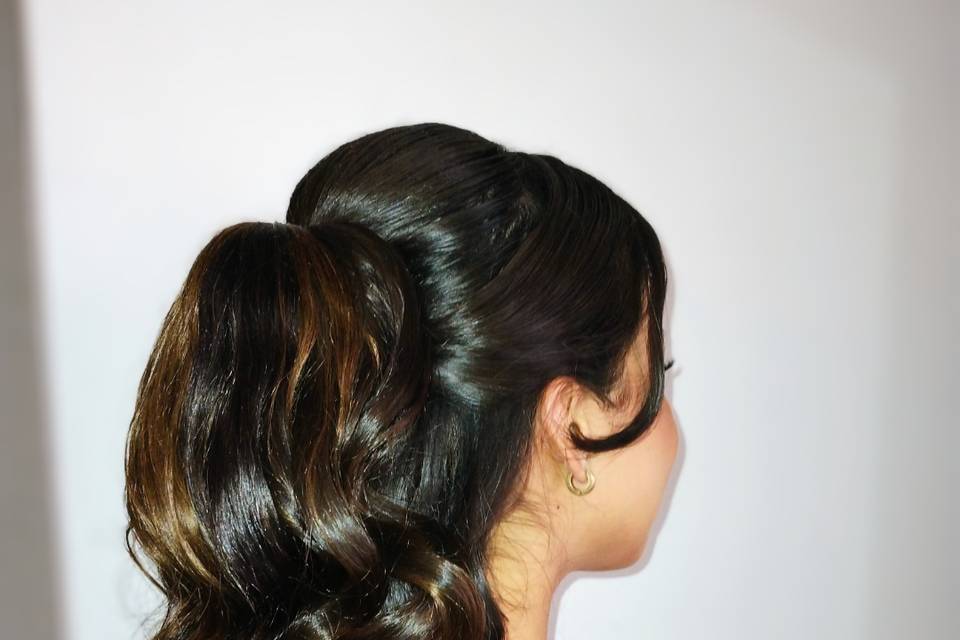 Semi recogido