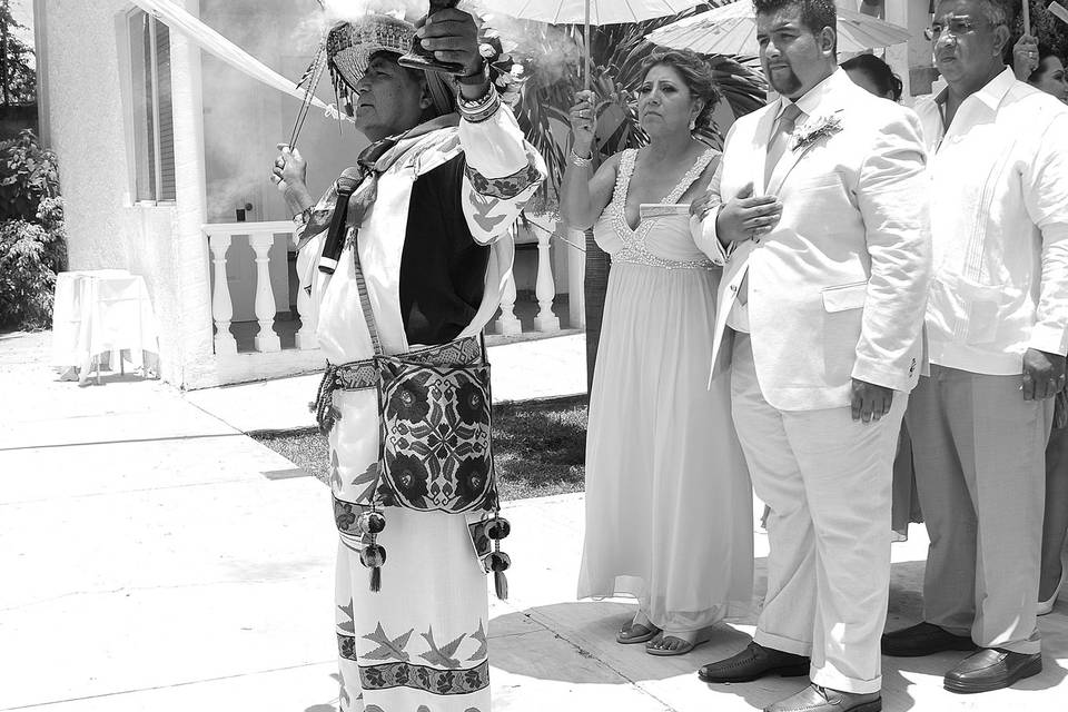 Camino hacia el altar