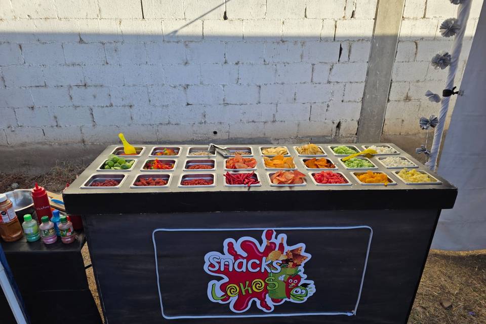 Barra de snacks lokos