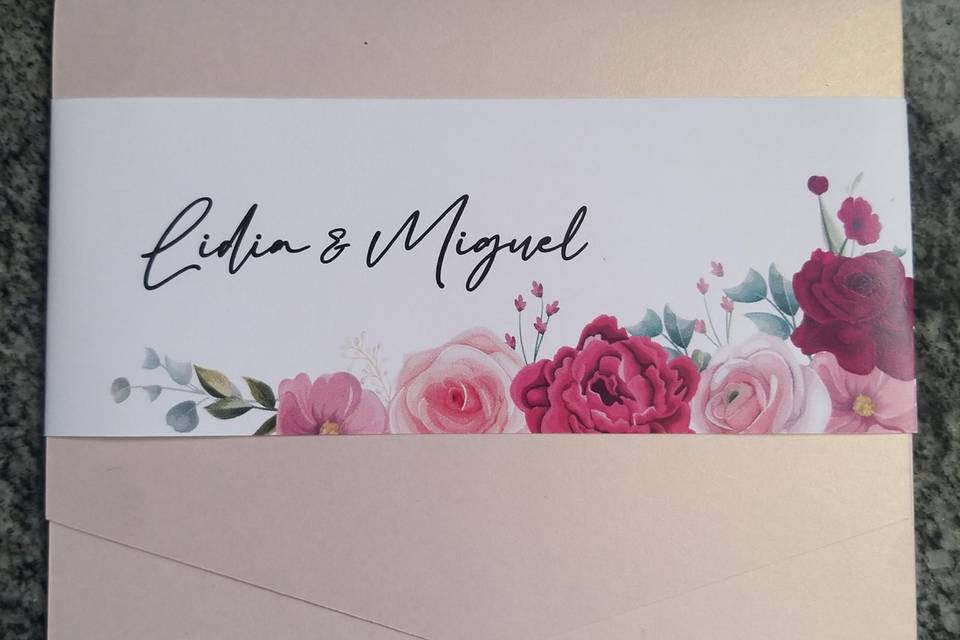 Invitación de boda