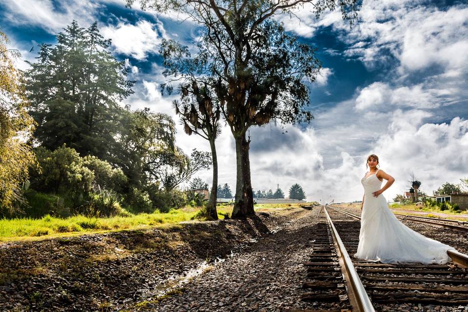 Trash the dress