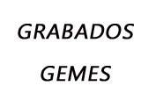 Logo Grabados Gemes