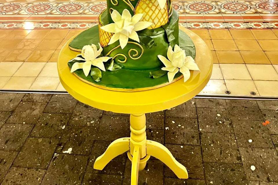 Pastel de fondant