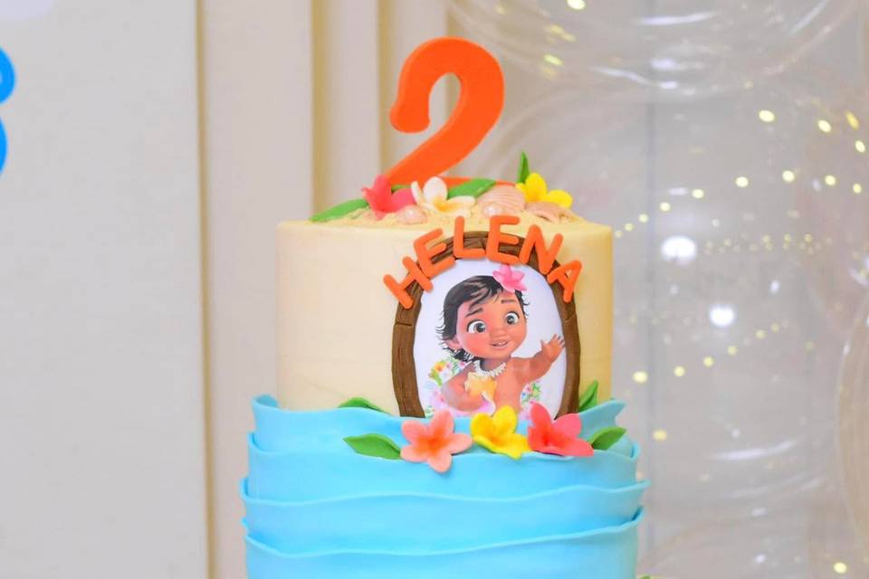 Pastel de fondant