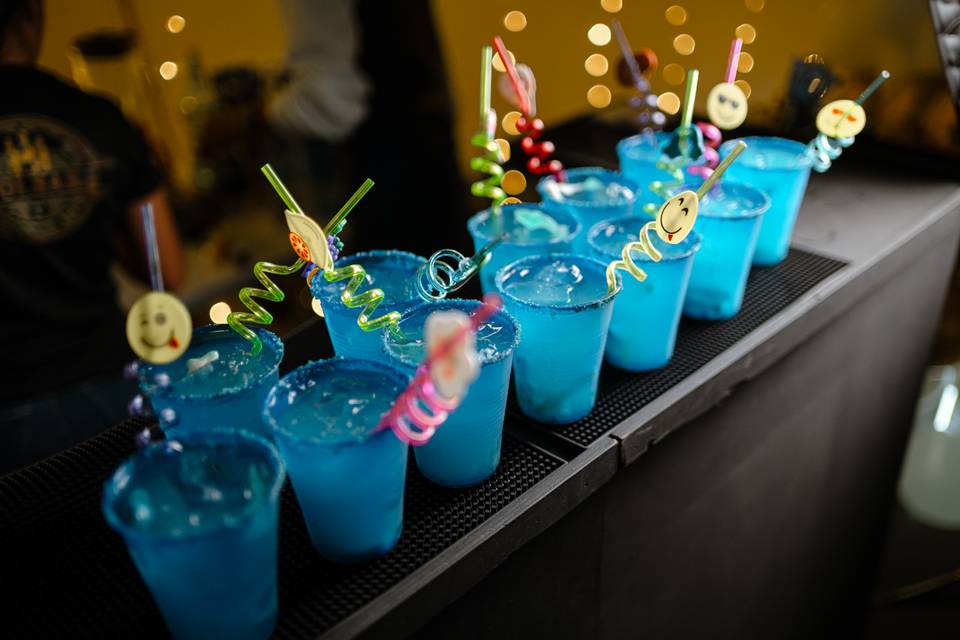 Cocteles azules