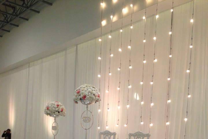 Mesa de novios vintage