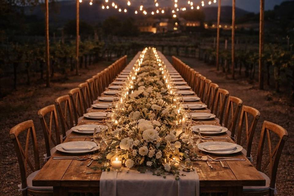 Boda estilo familiar style