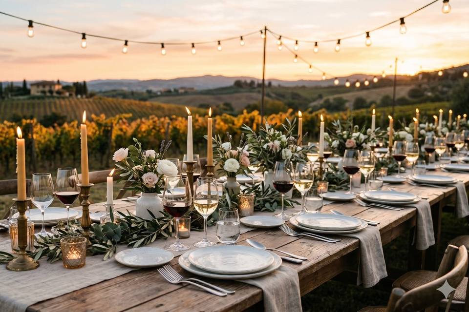 Boda en Viñedo