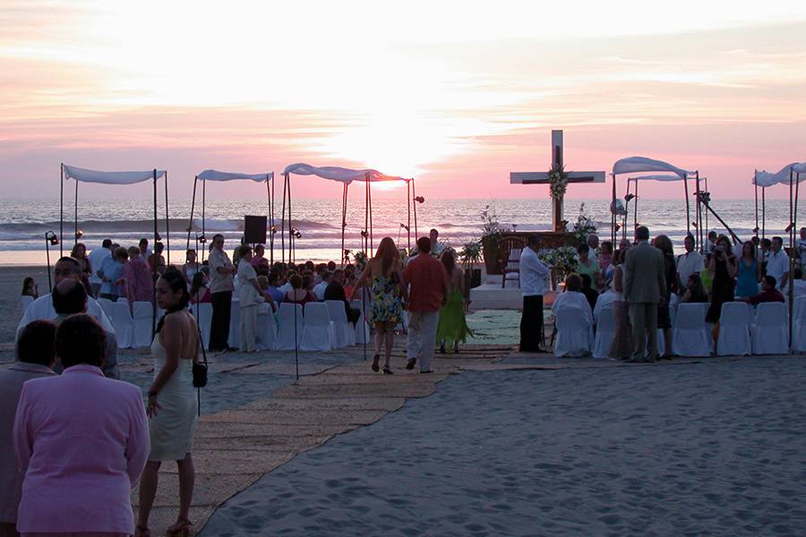 Boda en la playa