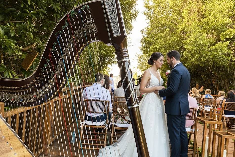 Boda frente al mar