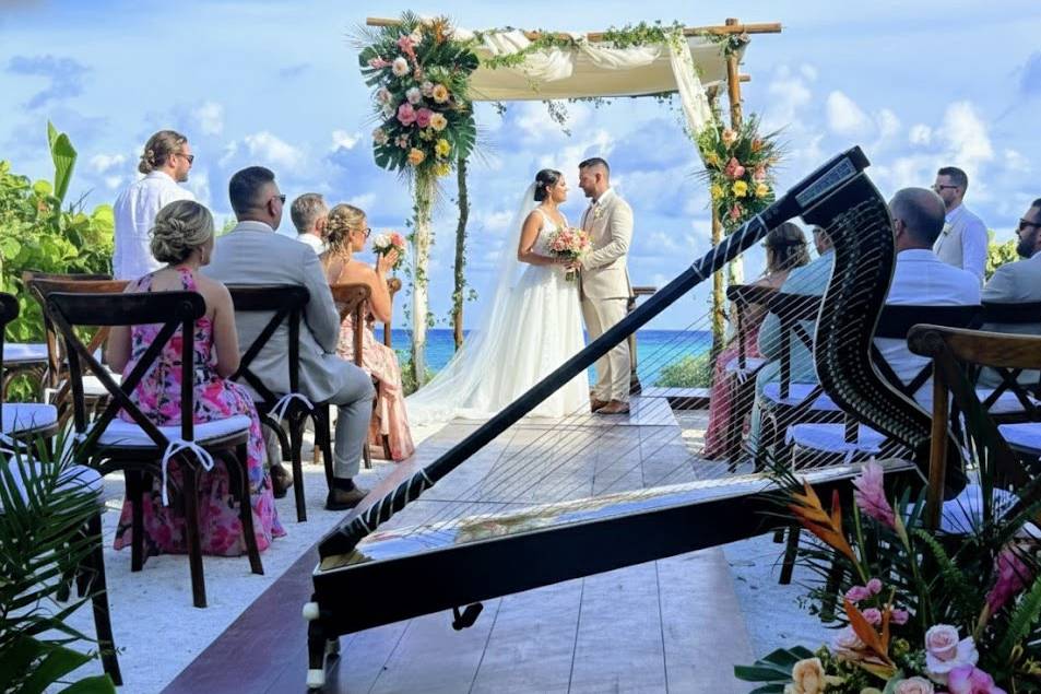 Boda en la playa